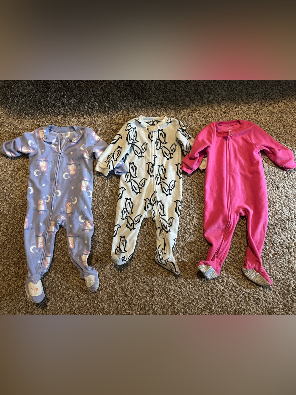 Carter's Fleece Footed Pajamas